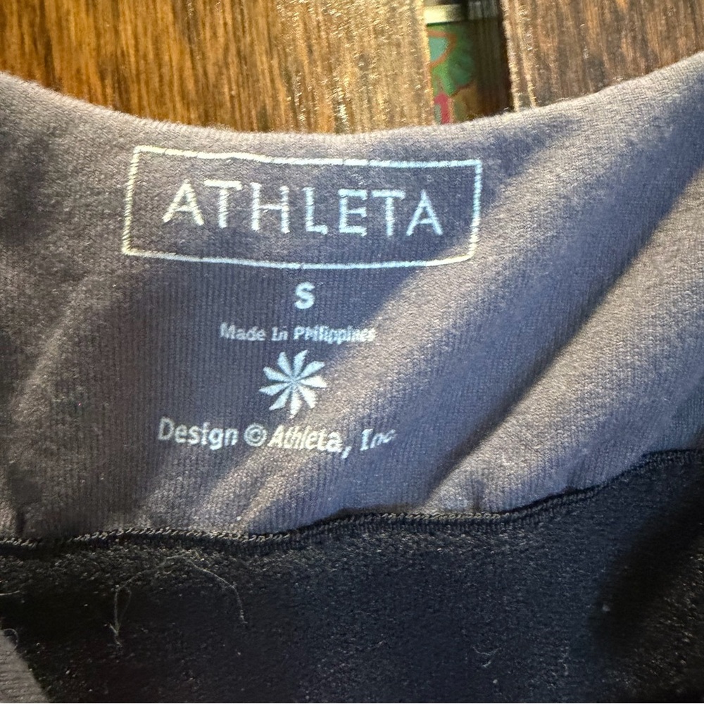 Athleta Small Multicolor Patterned Dress Lined Sh… - image 2